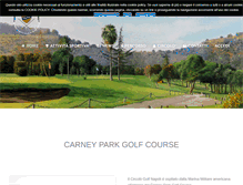 Tablet Screenshot of golfnapoli.it